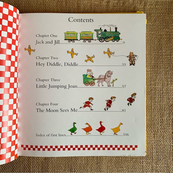 MY FIRST MOTHER GOOSE Hardback Book with Children’s Illustrated Poems & Rhymes - Picture 10 of 16